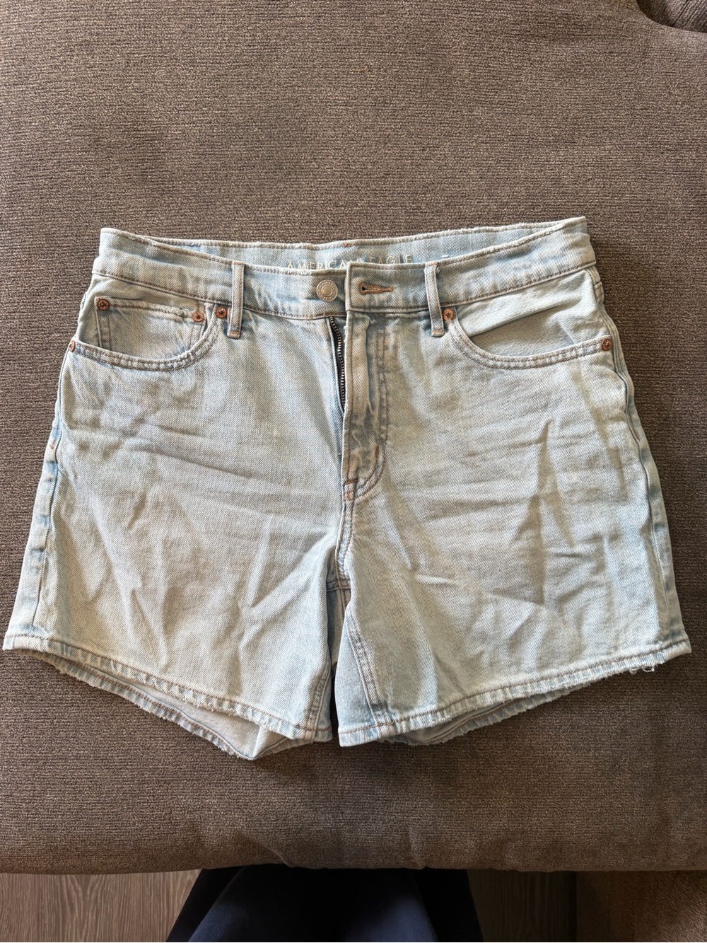 American Eagle Outfitters Light Blue Denim Shorts